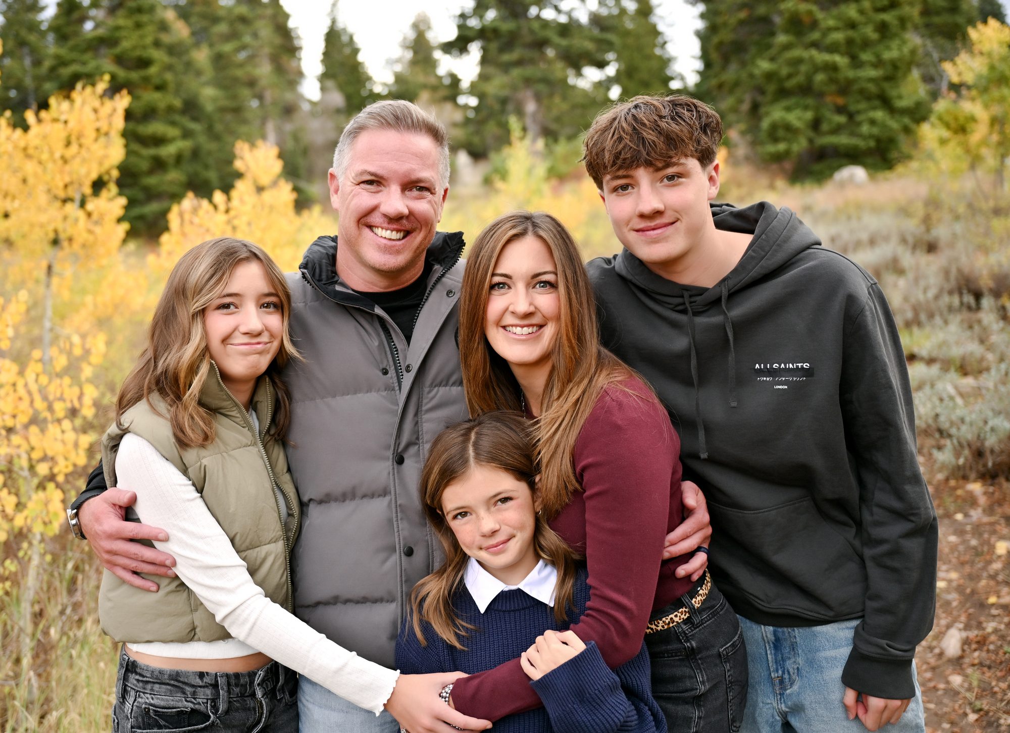 Whitnie Bowden with her family
